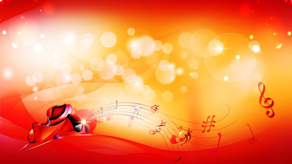 Бумага для скрапбукинга Ноты