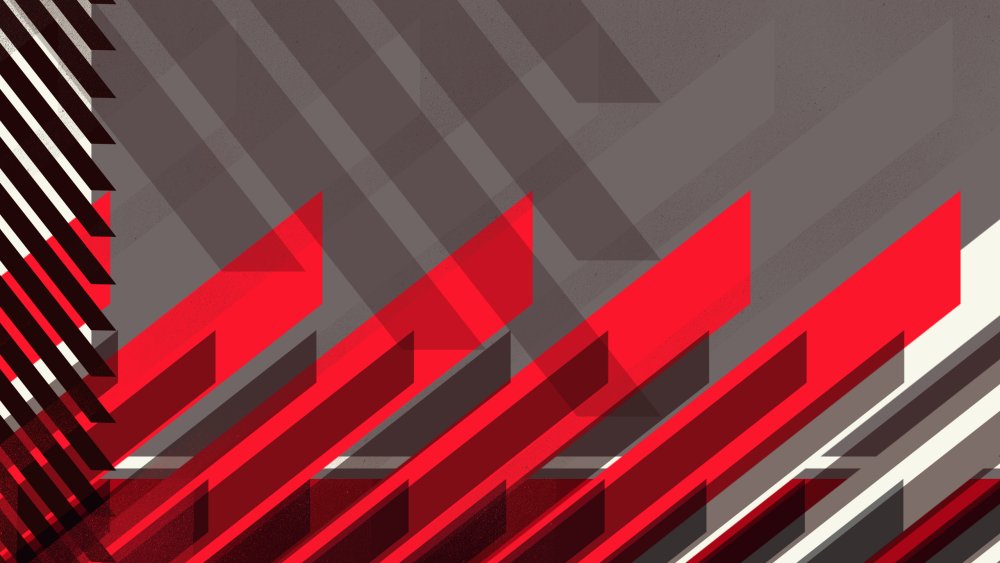 Красный фон полосы