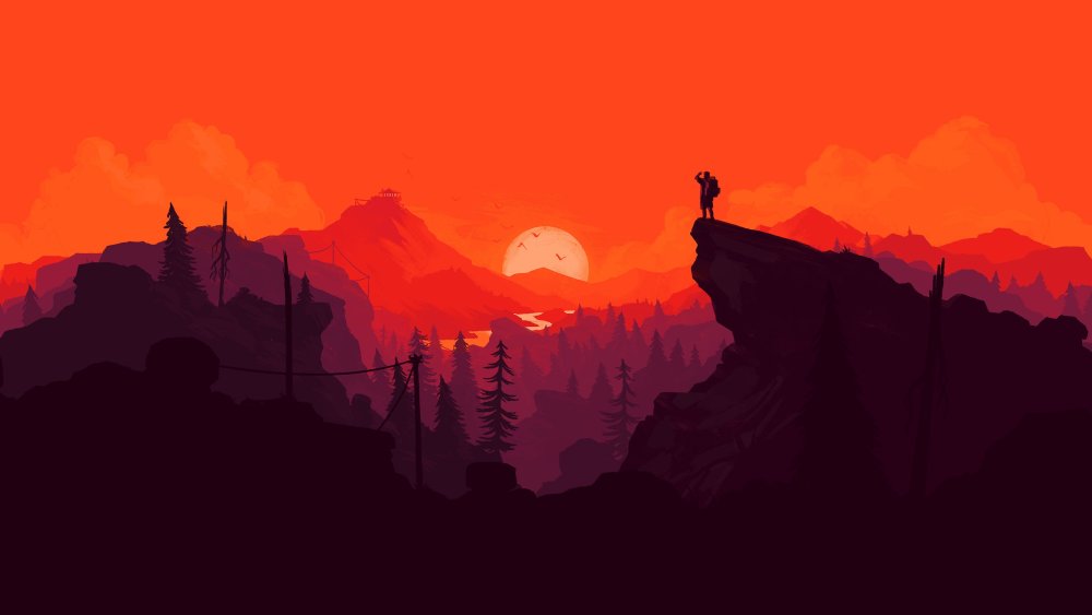 Фон Firewatch 4k