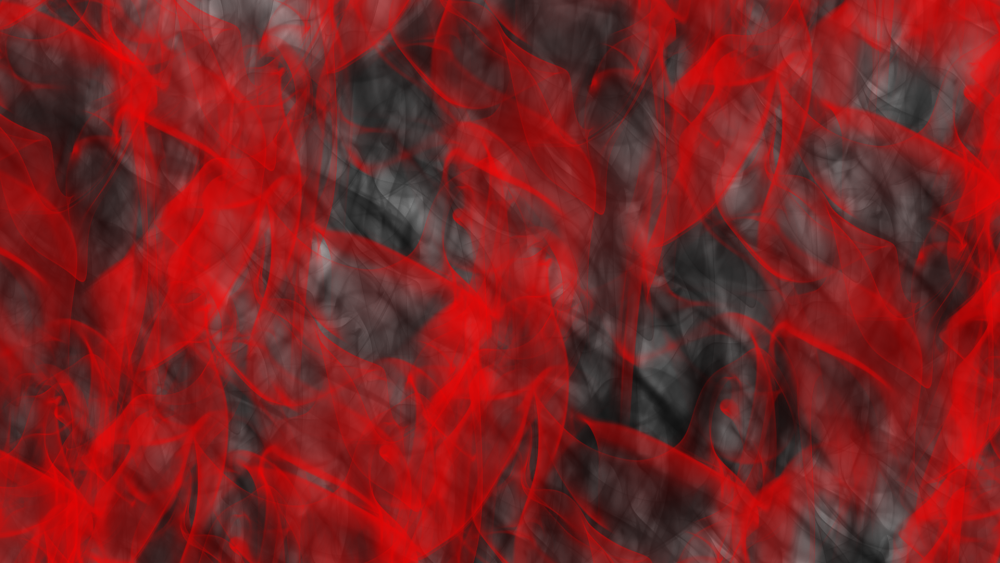 Чёрный фон с красными разво