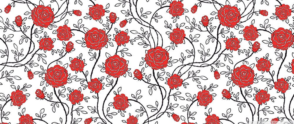 Корейские цветочные орнаменты