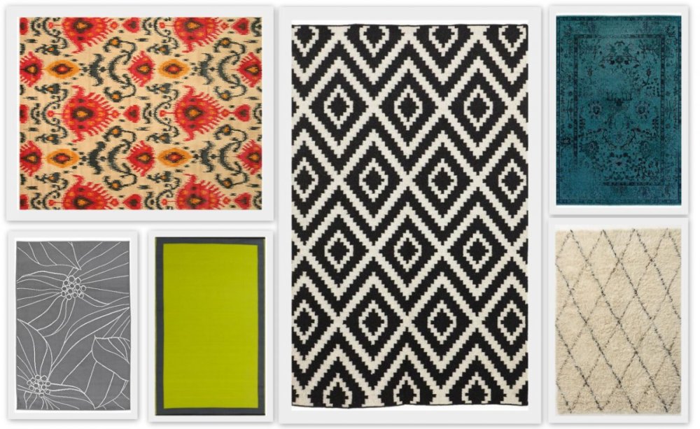 Ковер в скандинавском стиле текстура