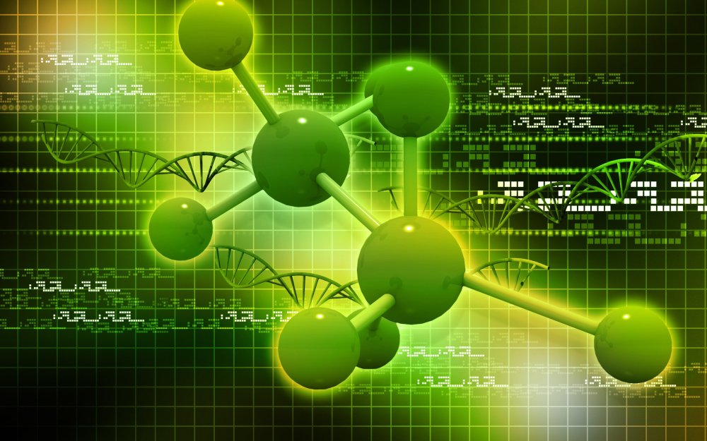 Заставка молекулы