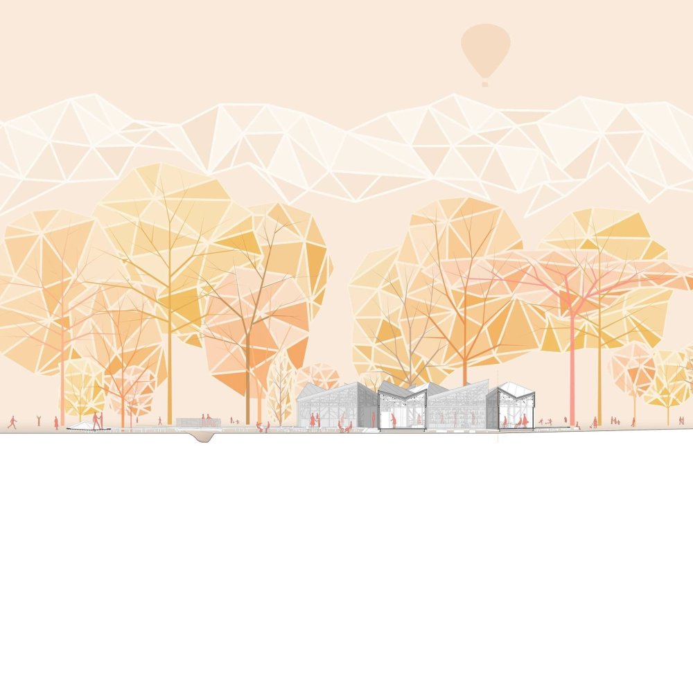 Фон для архитектурного проекта