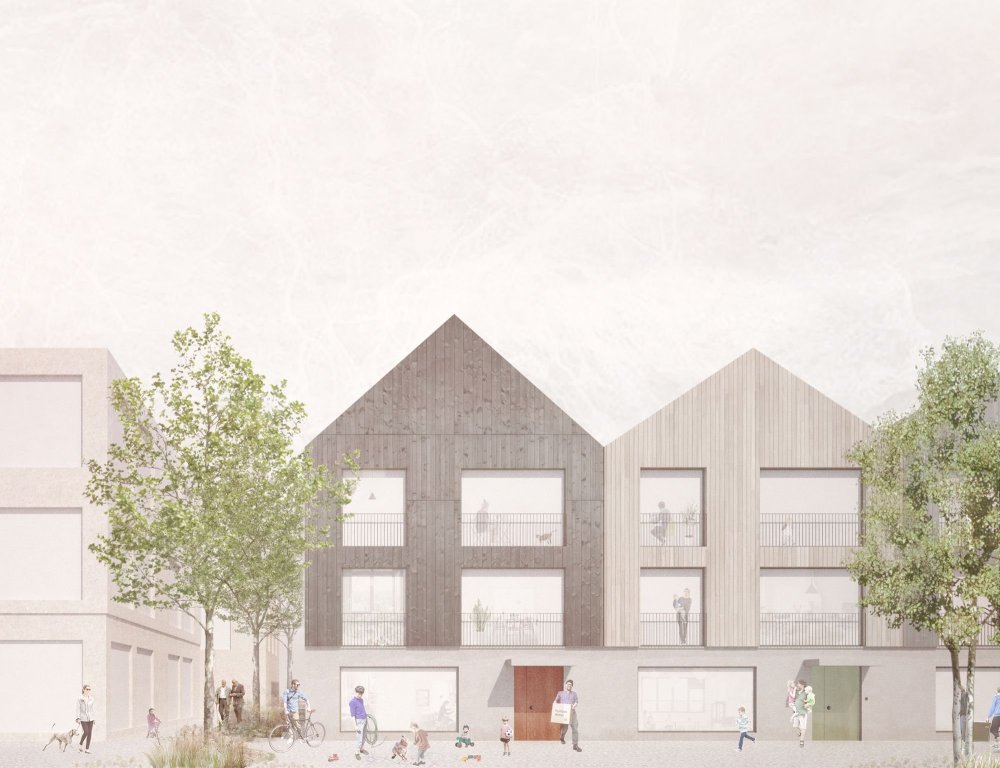 Архитектурные фоны для генплана