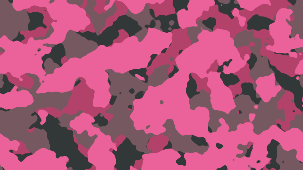 Пиксельный камуфляж розовый