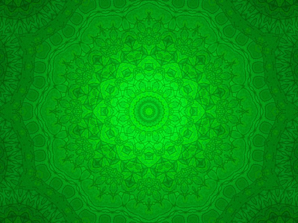 Мечеть на зеленом фоне