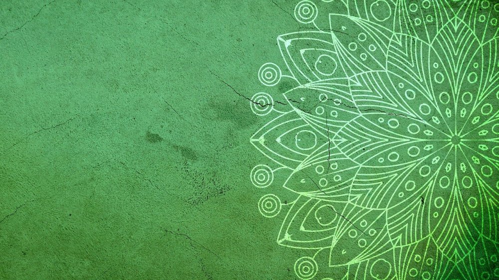 Рамадан мубарак зеленый вектор