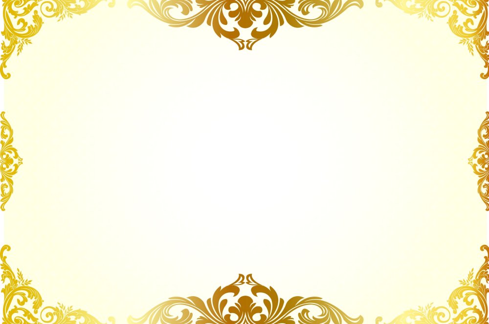 Золотой фон с орнаментом