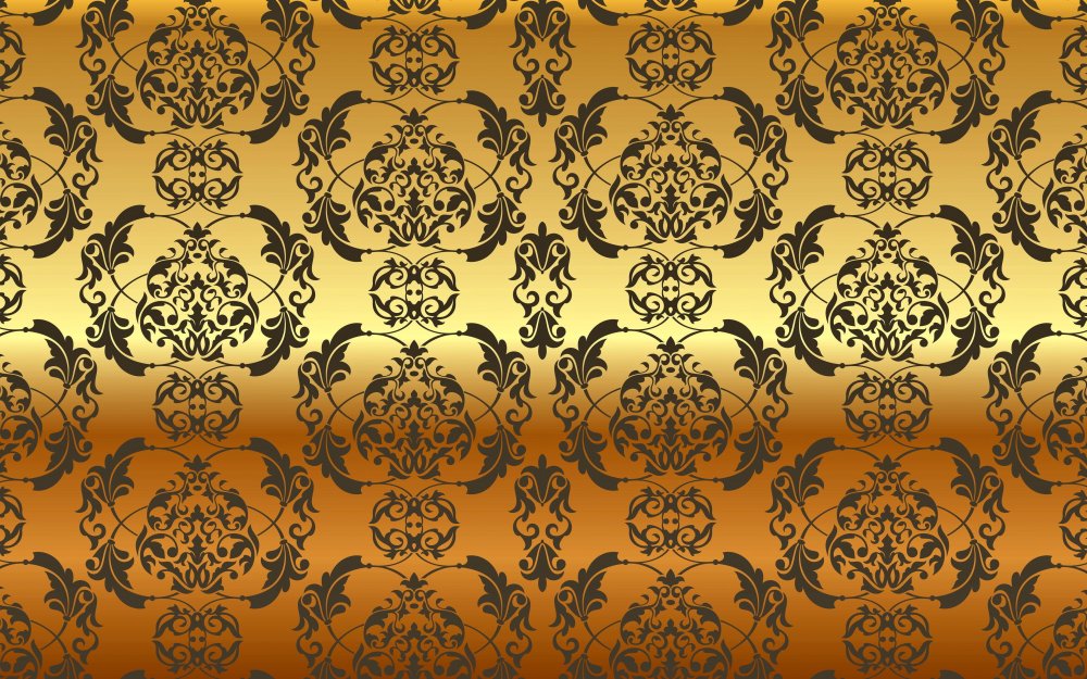 Фон красный с золотом