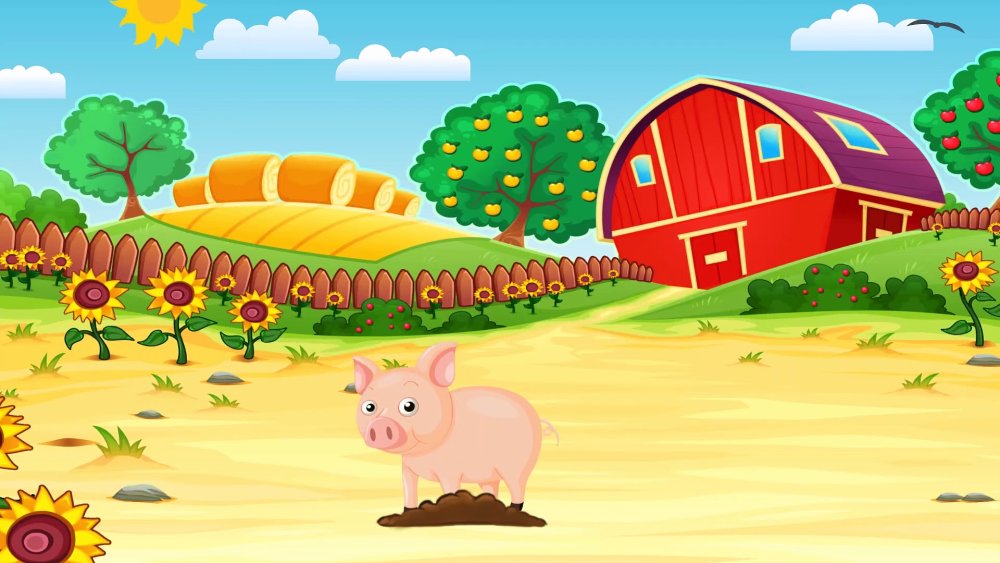 Ферма мультяшная