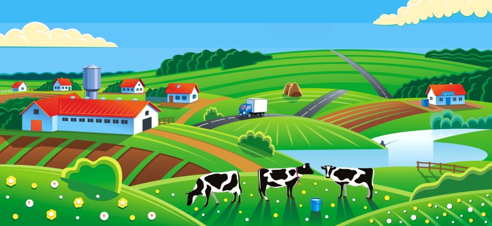 Молочная ферма для детей