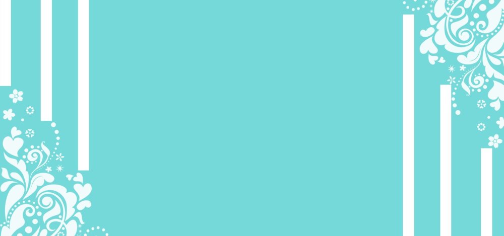 Бирюзовый фон с узором