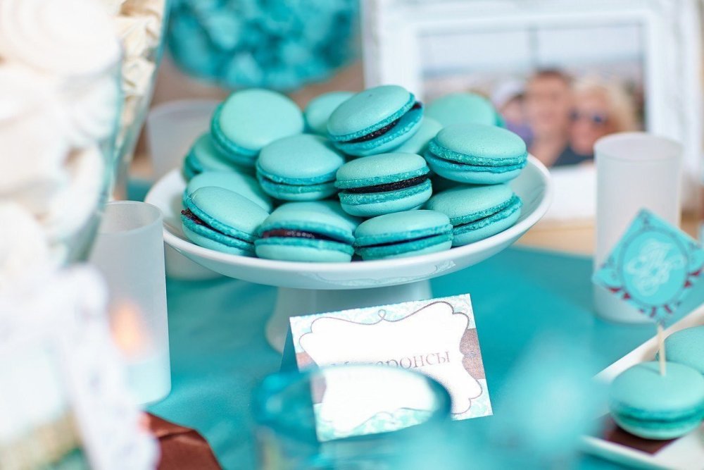 Новогодний фотофон голубой