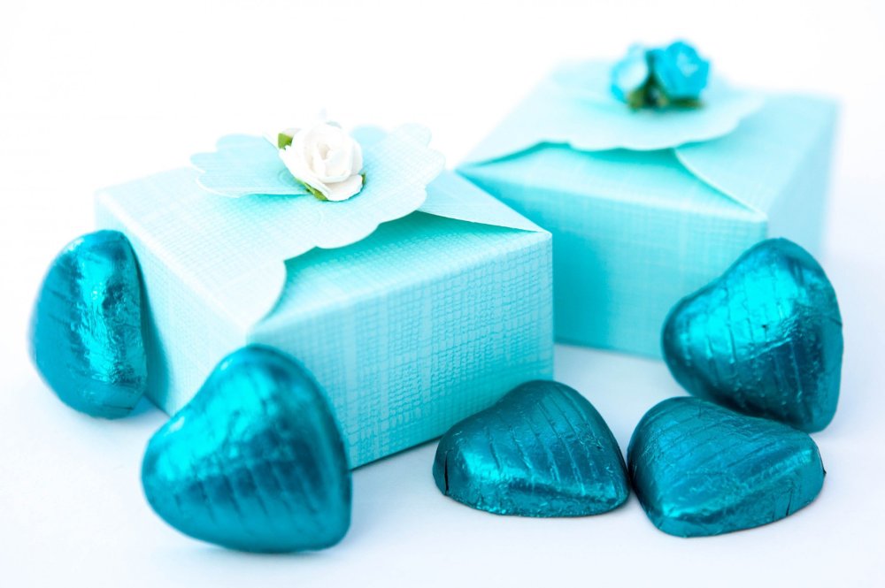 Новый год в синих тонах