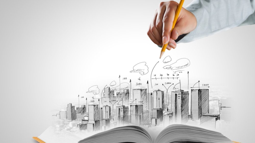 Фон для презентации архитектура