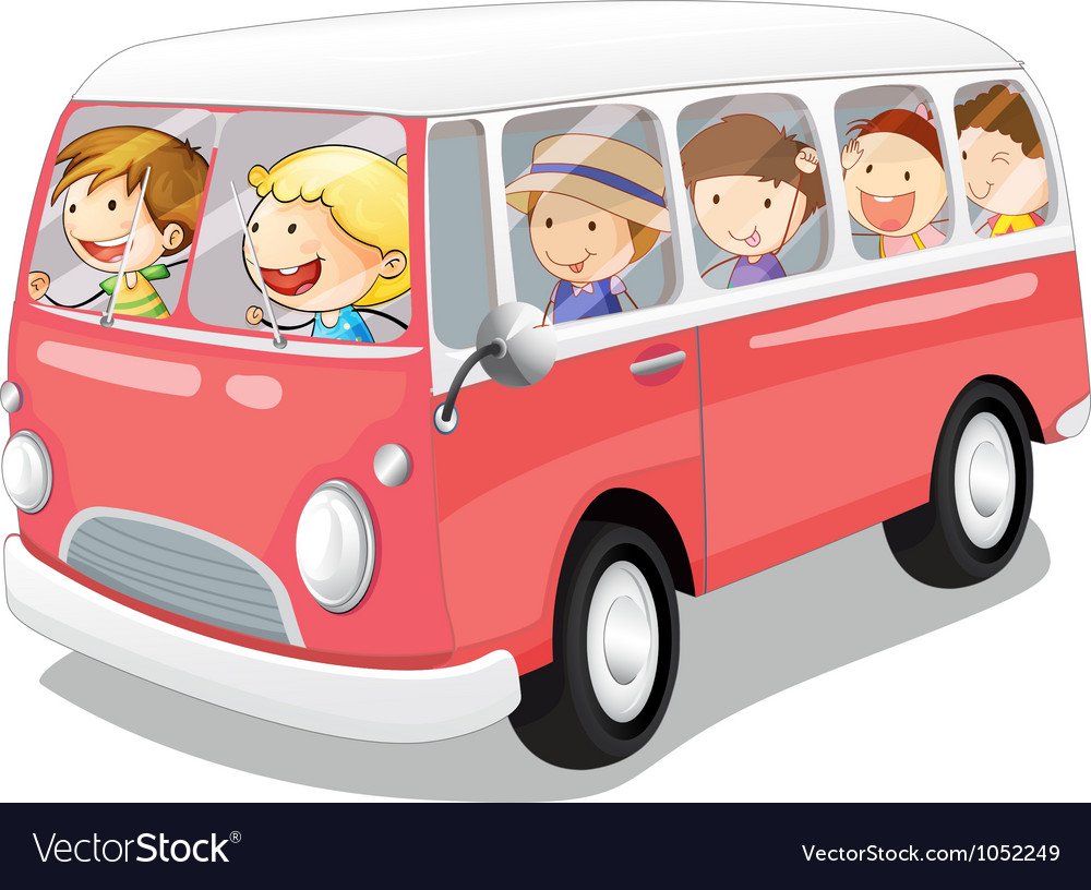 Фон школьный автобус