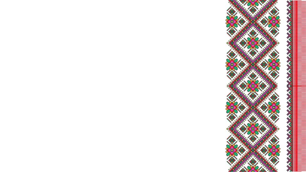 Мордовский эрзя национальный узор рамка