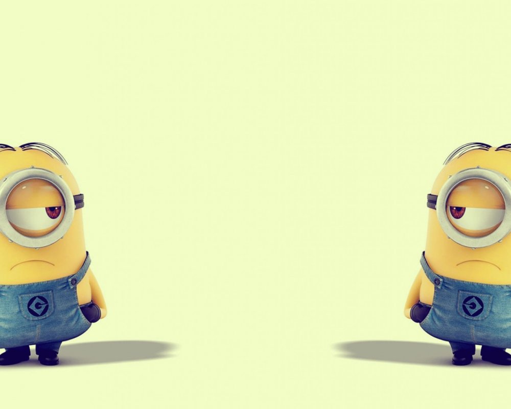 Заставка на рабочий стол Миньоны