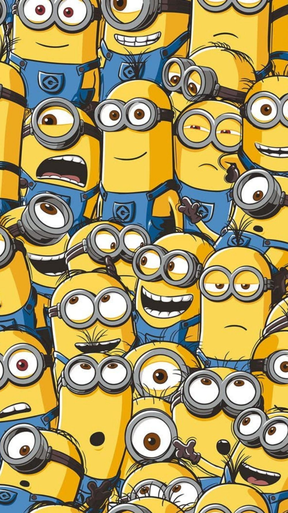 Фон Миньоны бананы