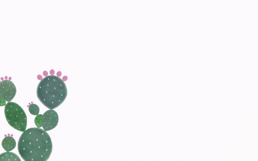 Фон для презентации кактусы
