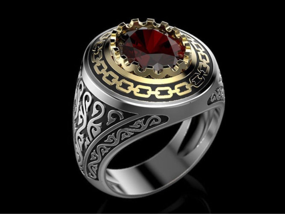 Мужское кольцо