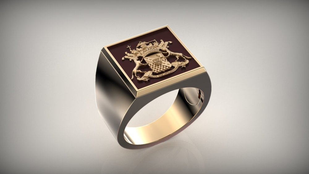 Печатка с гербом b-rt777-2