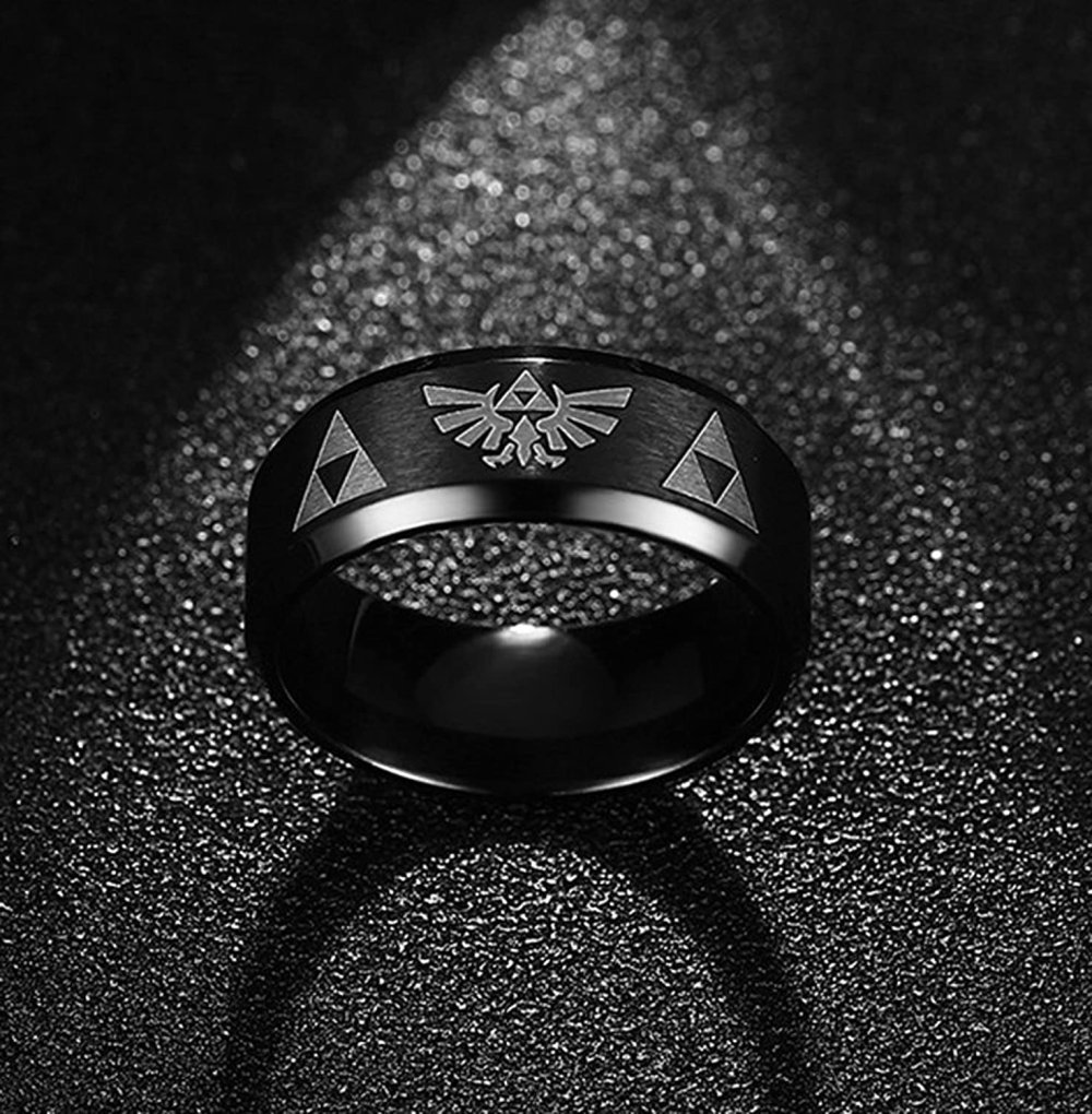 Черное кольцо для КРУТЫХ девочек