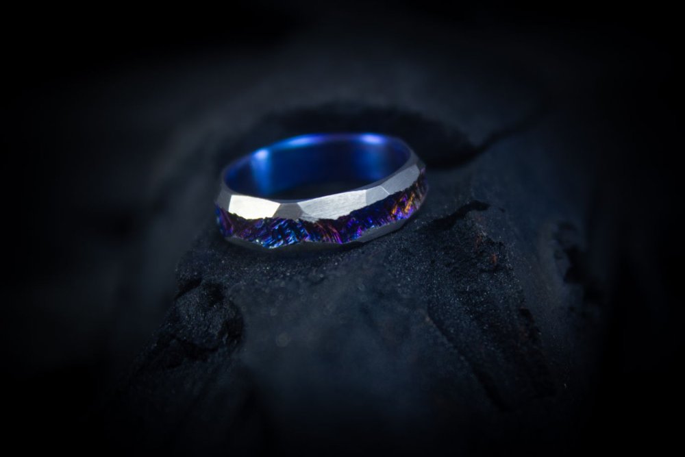 Кольцо всевластия Титан оксидирование