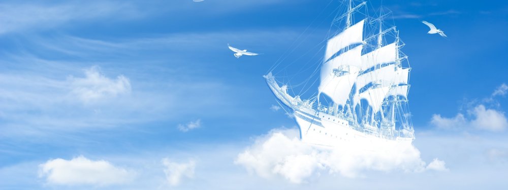 Корабль в небе