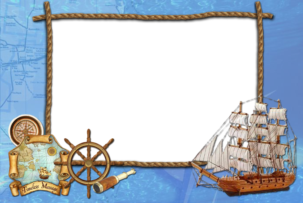 Рамка морская тематика