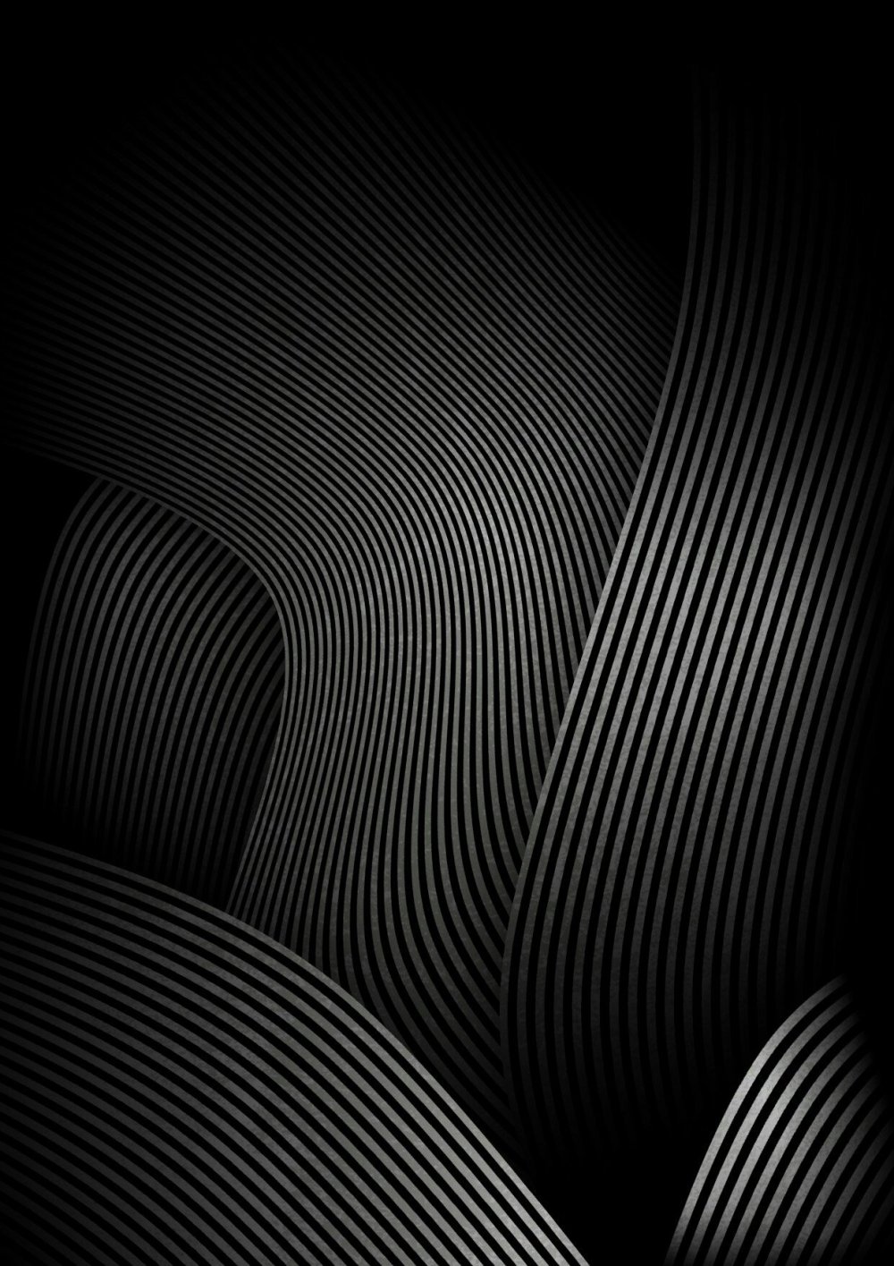 Красивые чёрные обои