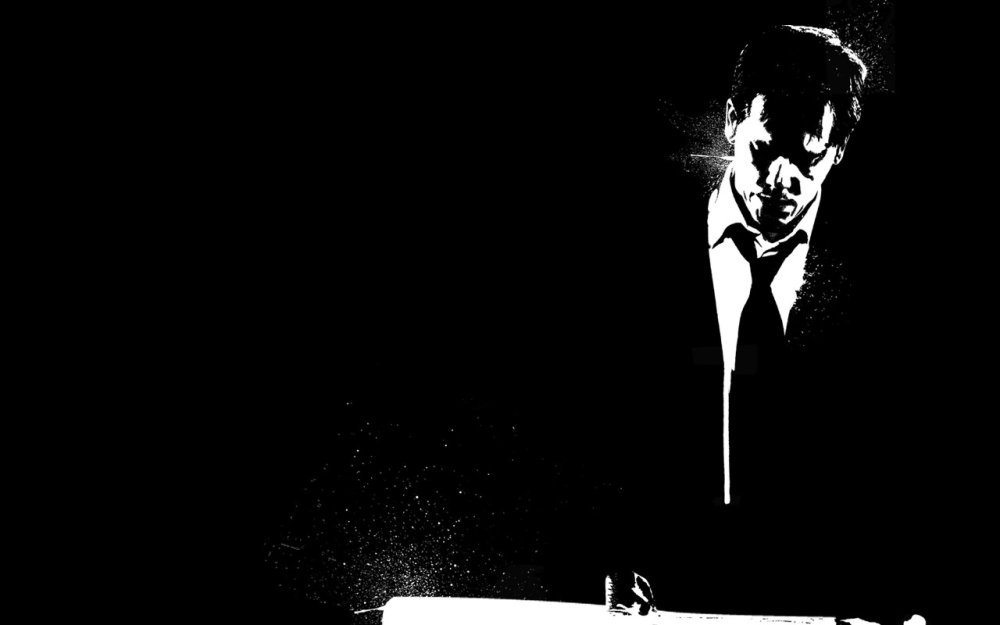 Иллюстрации на черном фоне