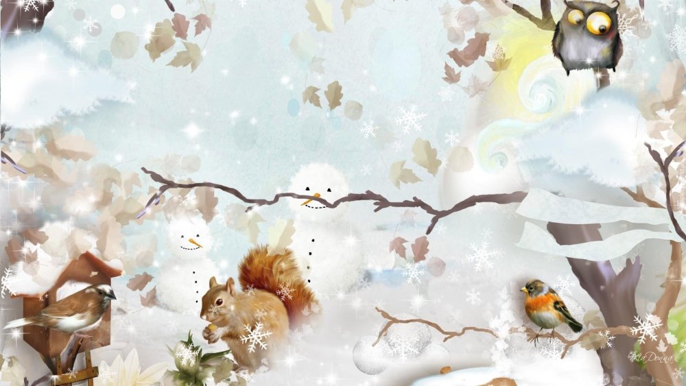 Фон леса для презентации