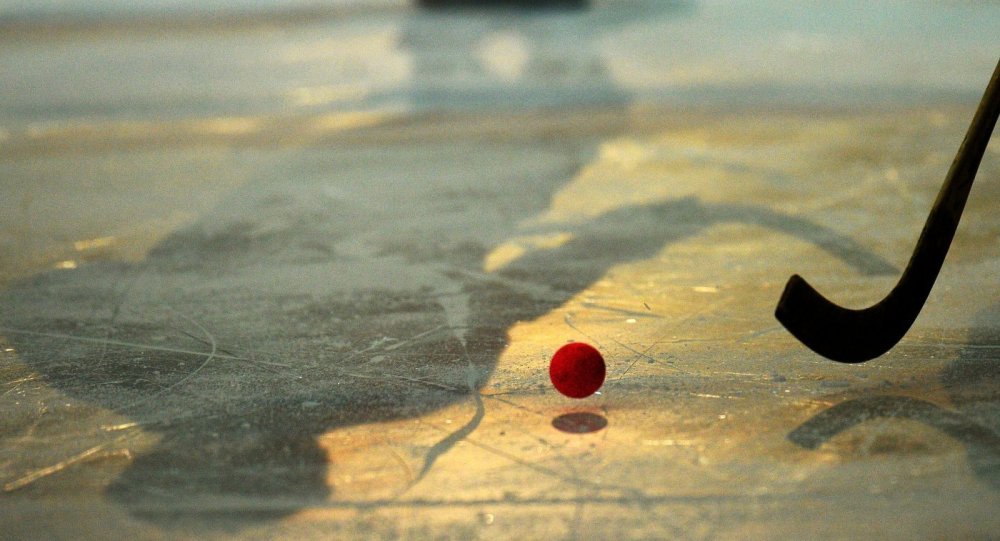 Хоккей с мячом на льду
