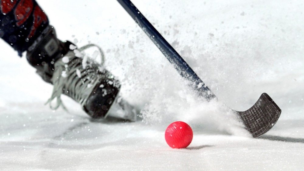 Хоккей с мячом на льду