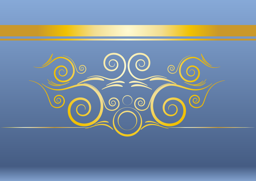 Коричневый фон с узорами