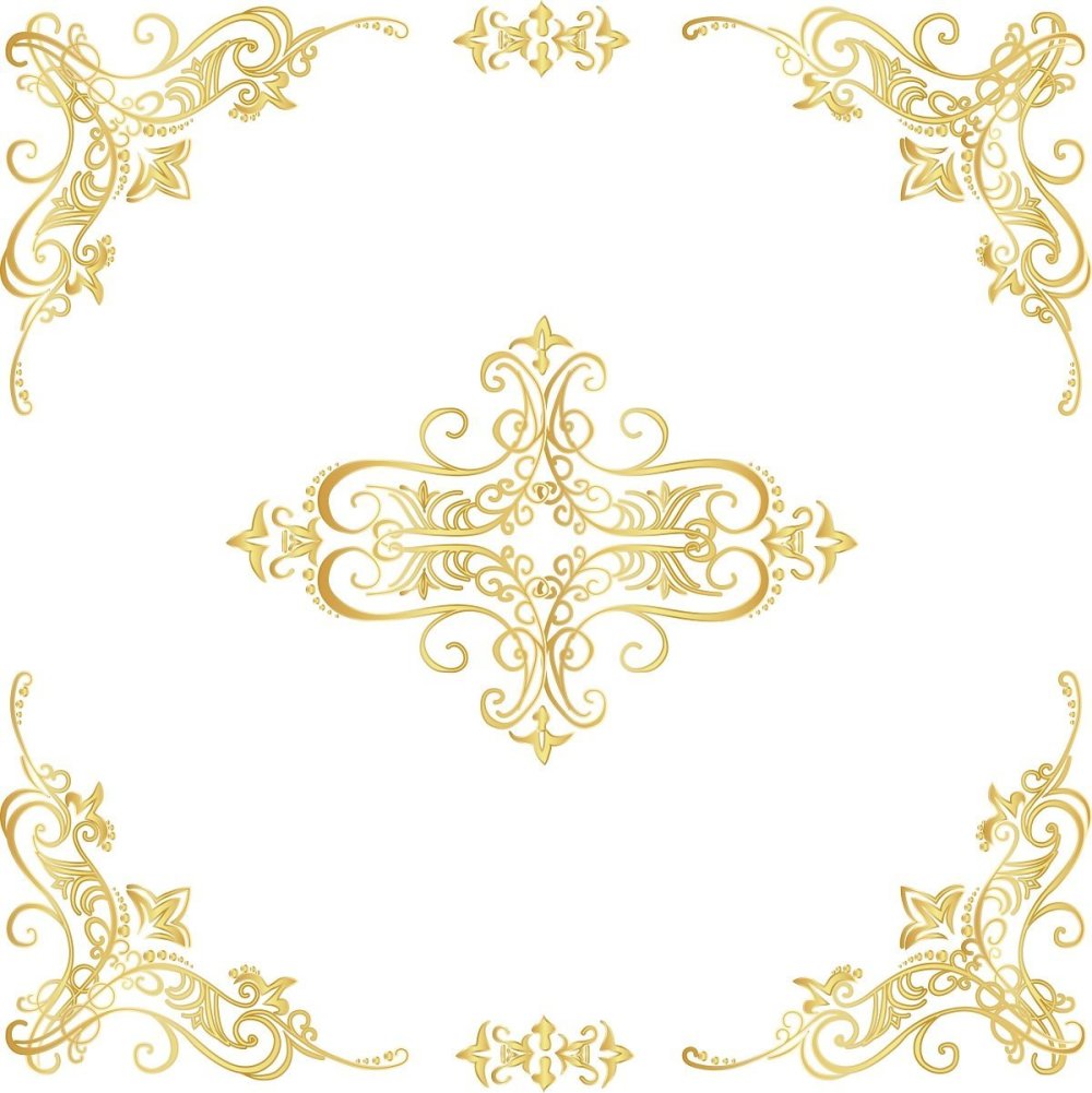 Желтый фон орнамент казахский