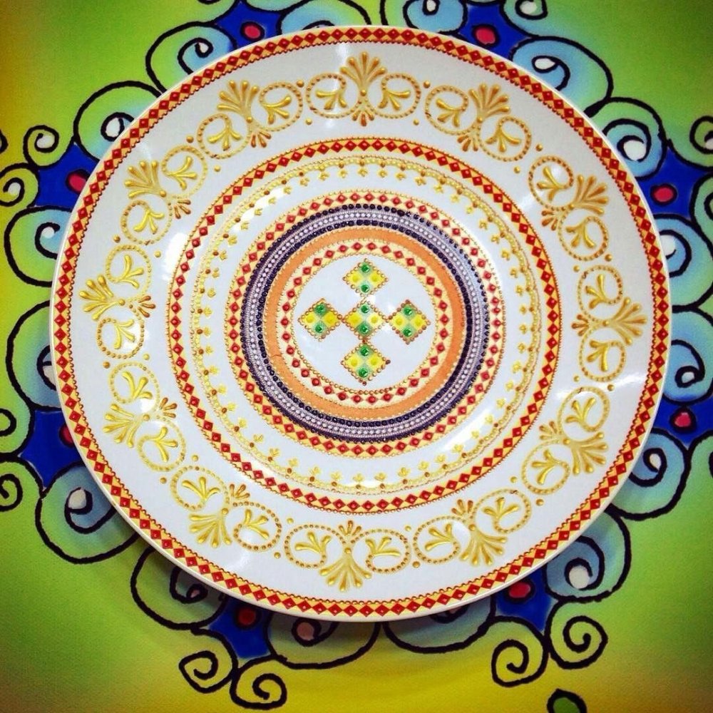 Фон в якутском национальном стиле