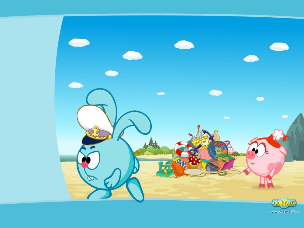 Фон Смешарики пин