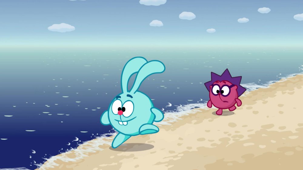 Фон для документов Смешарики