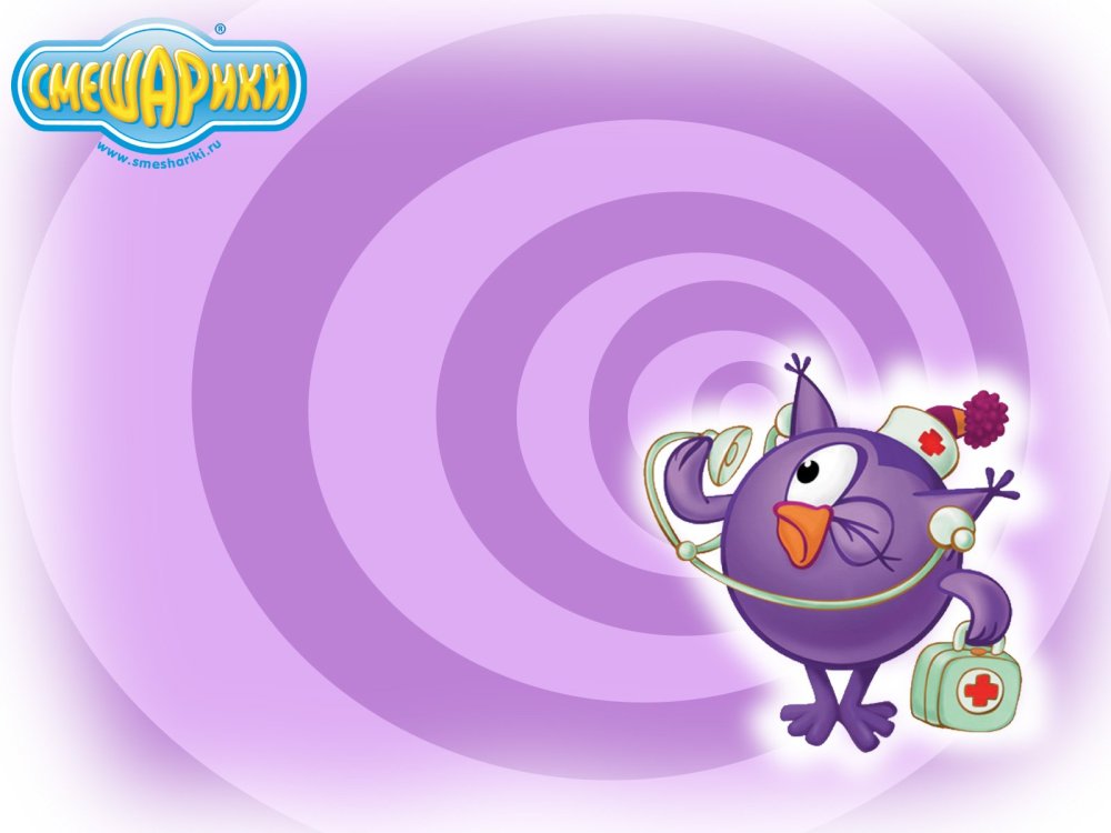 Обои на рабочий стол Смешарики