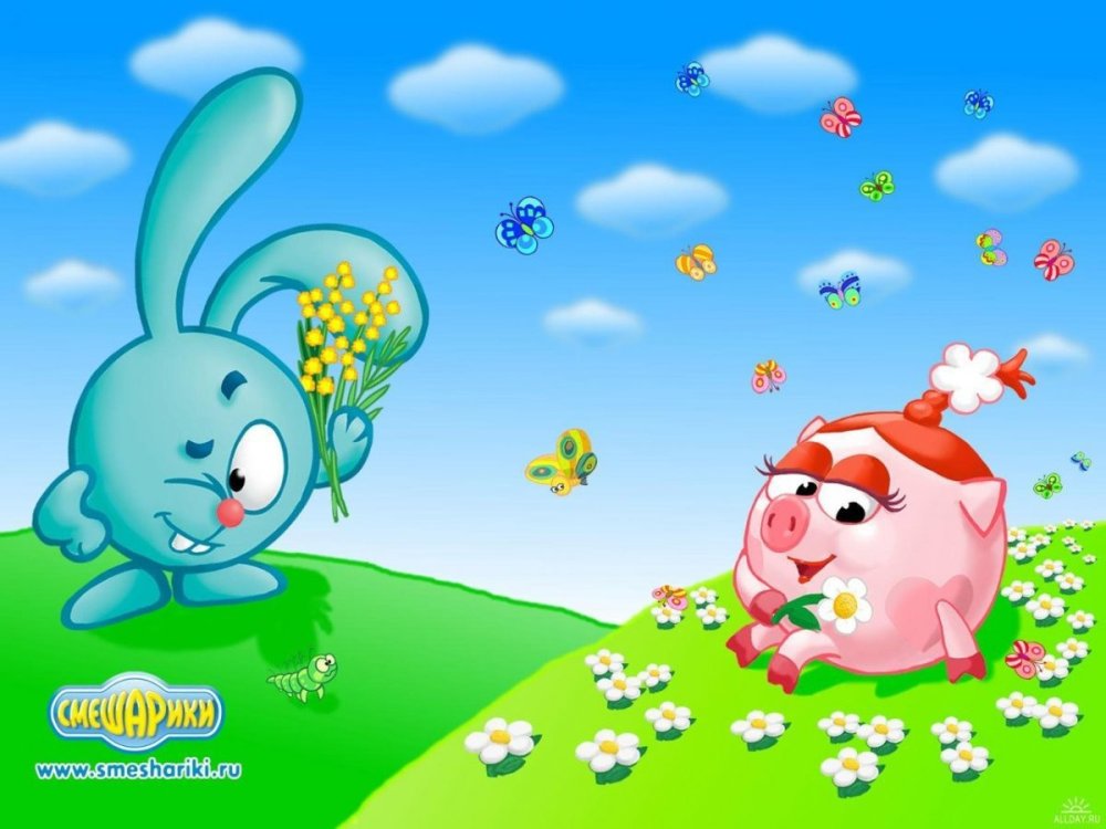 Смешарики домик Бараша внутри