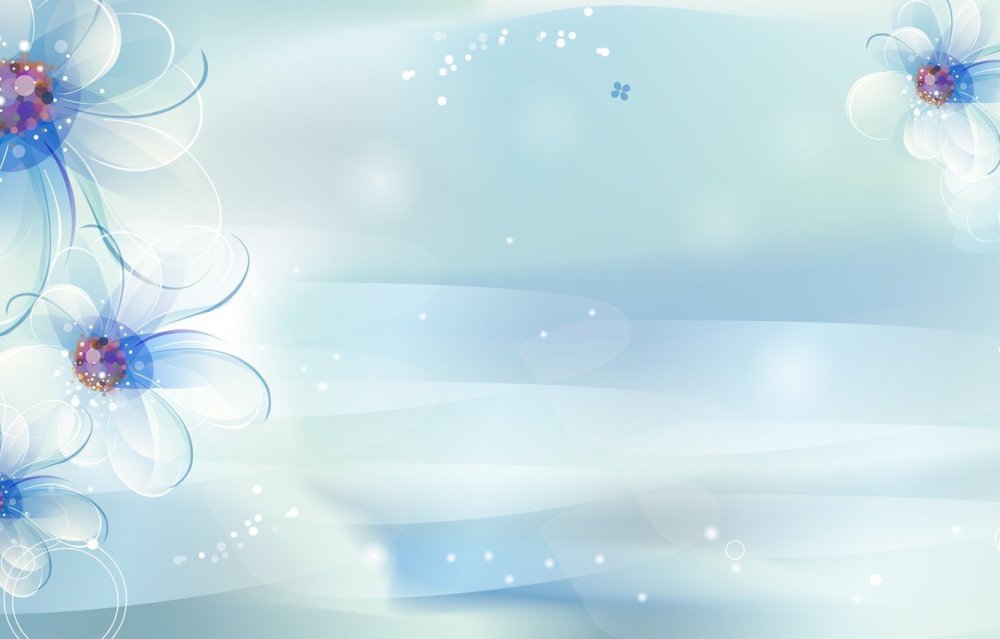 Цветочный фон для презентации