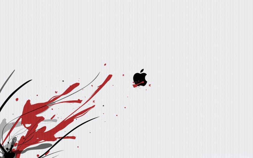 Красно белый Минимализм