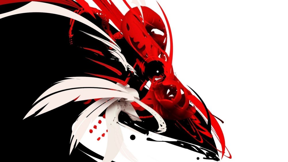 Черно красные