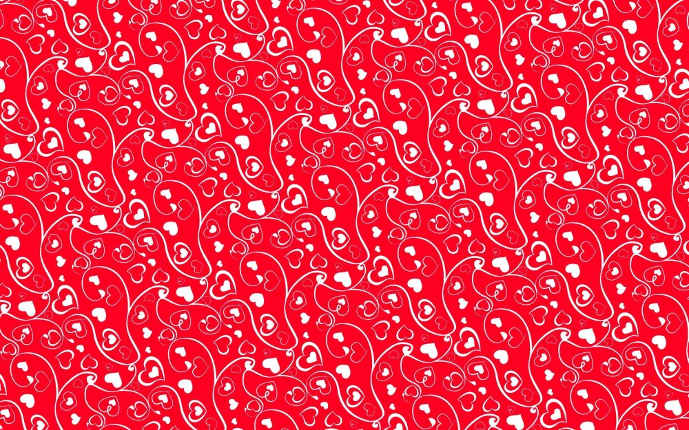 Красный орнамент