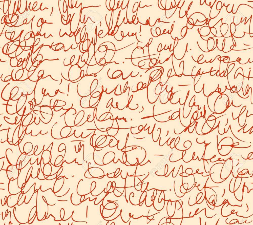 Фон Каллиграфическое письмо