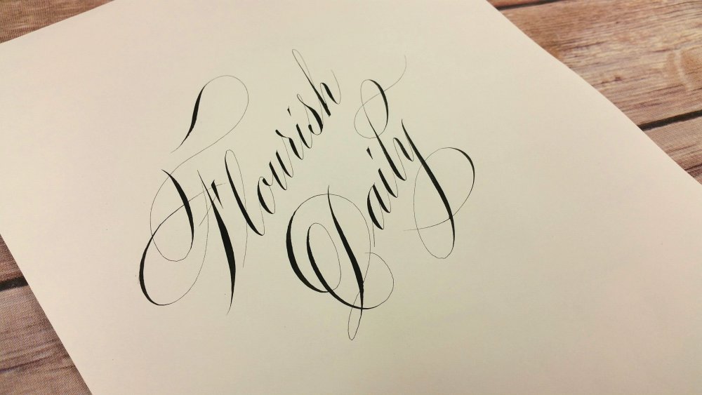 Европейская каллиграфия