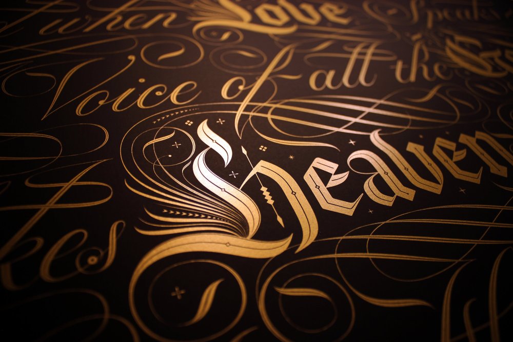 Каллиграфия картины